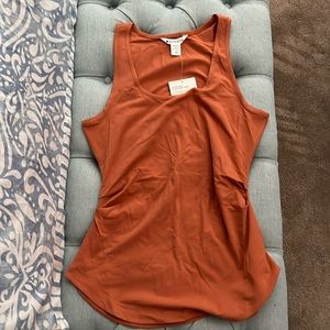 NWT Orange Athleta Outbound Tank